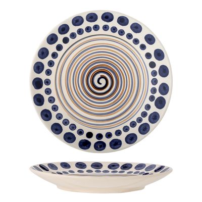 Tallrik Orange Stengods Shama | Bloomingville