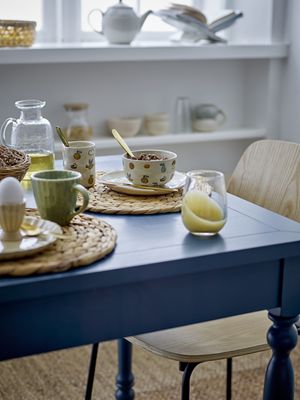 Bloomingville Ballard Dricksglas, Natur, Glas Ø8xH9 cm, Set om 4