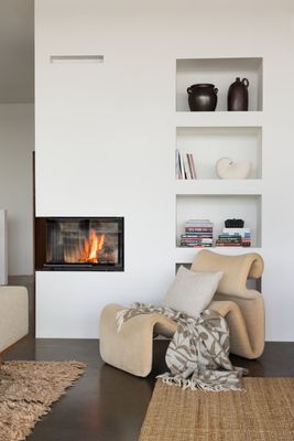 Körsbärsträdgården, Pläd, Brun Off White Almedahls