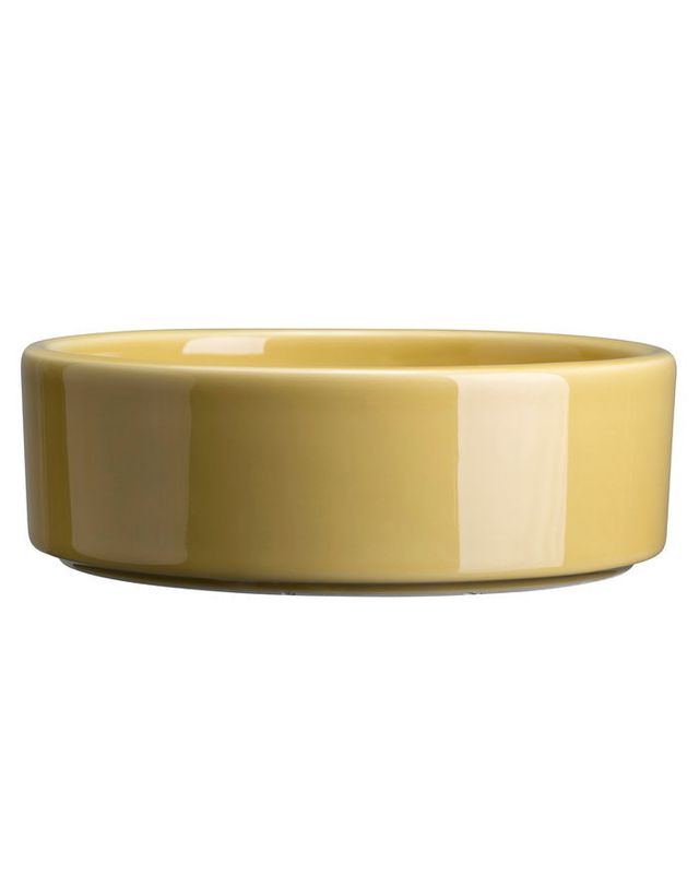 Hoff GLAZED Fat Ø30 cm, Ljusgul