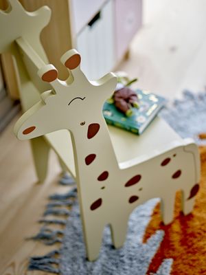 Bloomingville Ibber Stol, Grå, Mdf L45xH62xW34 cm