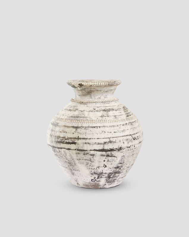 Boel & Jan Nandini Dekoration 20x20x25 cm Offwhite