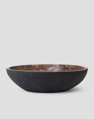 Jakobdahls Halo L Skål 34x34x9 cm Terrakotta