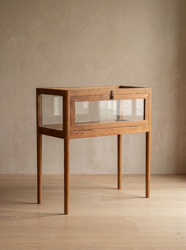 Jakobdahls Vintage Display 79x43x91 cm Brun