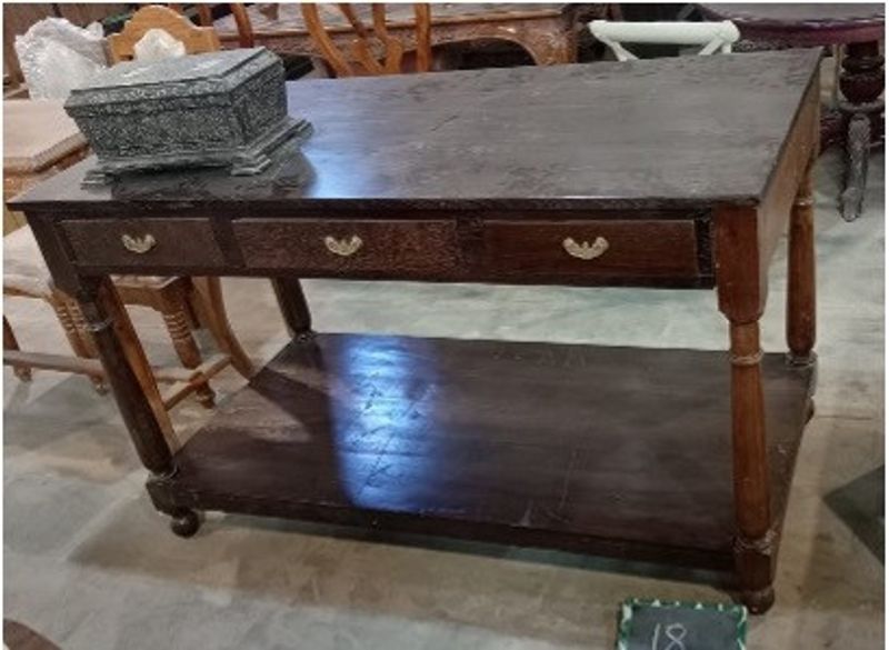 Jakobdahls Vintage Köksö 156x76x94 cm Brun