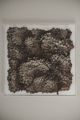 Jakobsdals Art Vida Tavla 80x80 cm Offwhite