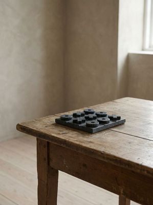 Jakobsdals Gamela Spel 21x21x1.5 cm Svart