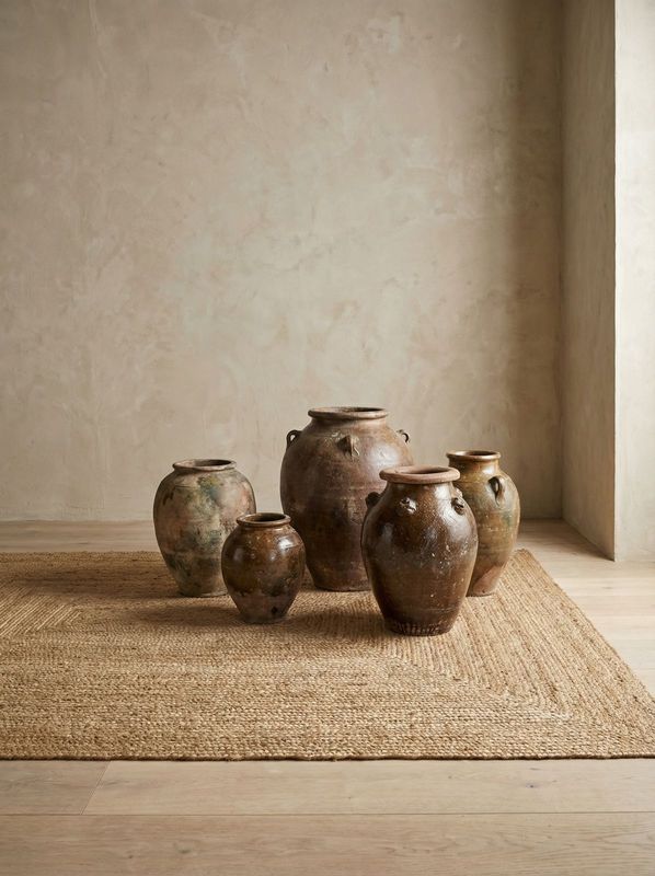 Jakobsdals Vintage Urna M 40x40x55 cm Brun