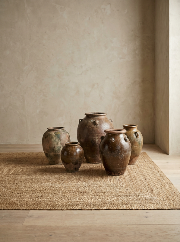 Jakobdahls Vintage Urna M 40x40x55 cm Brun