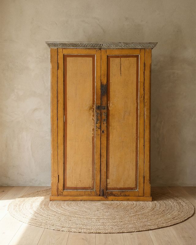 Jakobdahls Vintage Garderob 121x42x165 cm Brun