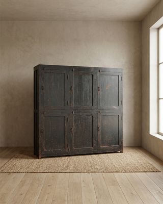 Jakobdahls Vintage Vitrinskåp 183x45x179 cm Brun