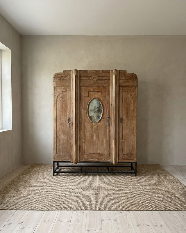 Jakobdahls Vintage Garderob 162x44x190 cm Brun
