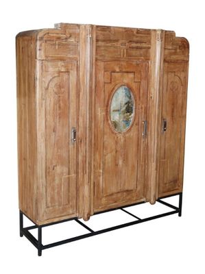 Jakobdahls Vintage Garderob 162x44x190 cm Brun