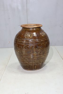 Jakobdahls Vintage Urna 42x42x70 cm Terrakotta