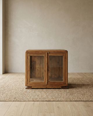 Jakobdahls Vintage Glasmonter 71x42x62 cm Brun