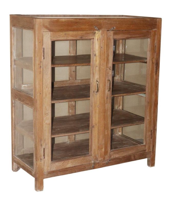Jakobdahls Vintage Glasmonter 91x46x103 cm Brun