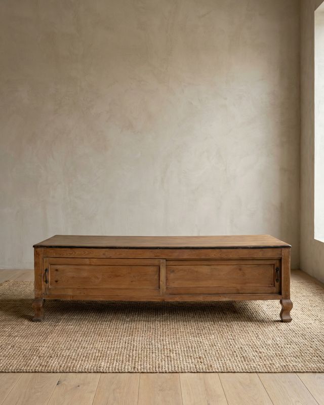 Jakobdahls Vintage Soffbord 180x69x54 cm Brun