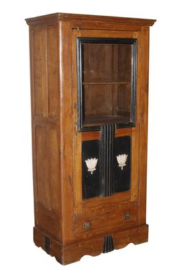Jakobdahls Vintage Vitrinskåp 86x52x182 cm Brun