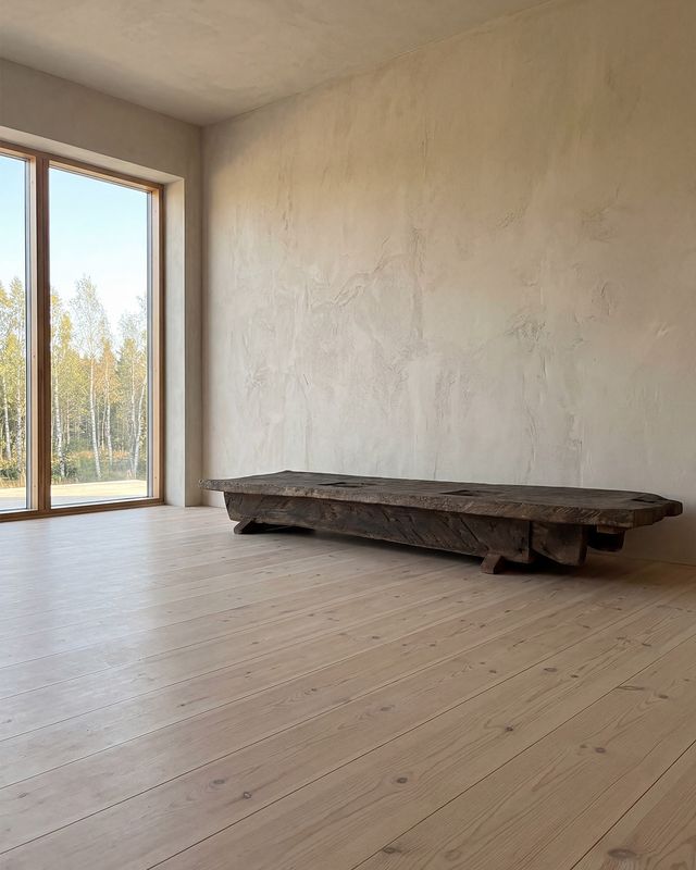 Jakobdahls Vintage Bord Naga 261x88x39 cm Mörkbrun