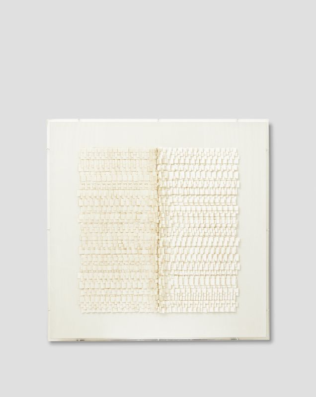 Jakobsdals Art Line Tavla Symmetrisk 80x80x4.6 cm Offwhite