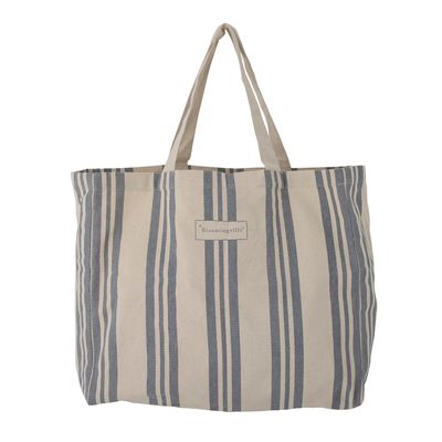 Shoppingväska Blå Bomull Trina | Bloomingville