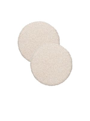 Svanefors Teddy Stolsdyna 2-pack Offwhite Ø38 cm