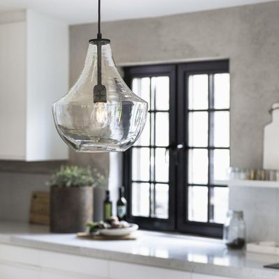 Hamilton Taklampa Clear/black 30cm Klar | PR Home