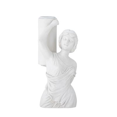 Ljusstake Vit Polyresin | Bloomingville Creative
