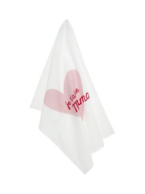 Svanefors Mama Kökshandduk Rosa 50x70 cm