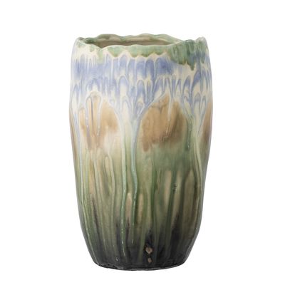 Mahasti Vas Grön Stengods Ø17cm Bloomingville Creative
