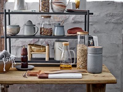 Salt- och pepparkvarn Natur Akacia Sabri Set | Bloomingville