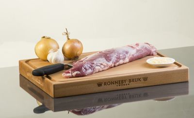 Kockbräda med Köttsaftränna 30x40x4 cm Ronneby Bruk