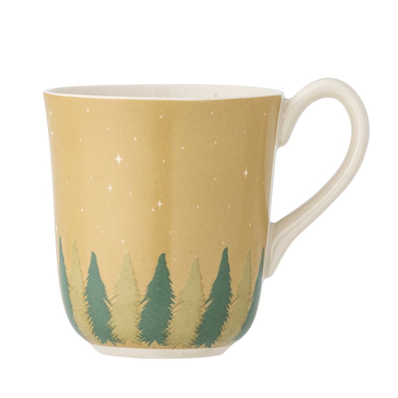 Mugg Grön Stengods Spruce | Bloomingville