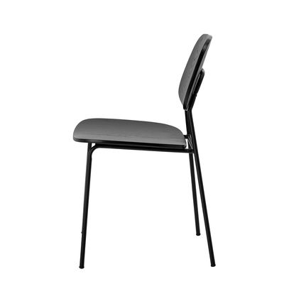Matsalsstol Svart Plywood Monza | Bloomingville