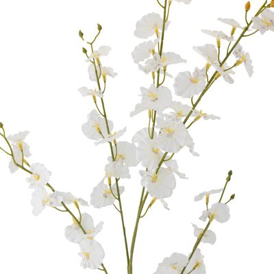 Stjälk Vit Konstgjorda blommor Orchid | Bloomingville