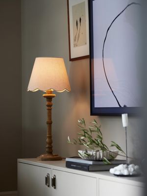 PR Home Joy Bordslampa Natur 66 cm