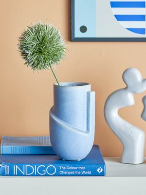 Vas Blå Stengods Norbert | Bloomingville