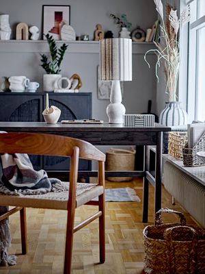 Skåp Svart Gmelinaträ Trento | Bloomingville
