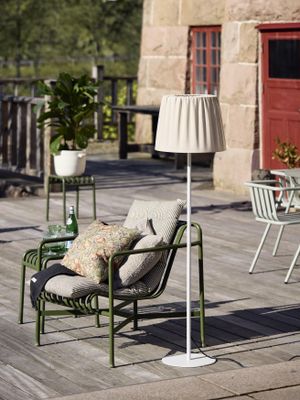 Agnar Golvlampa Outdoor Beige 140cm | PR Home