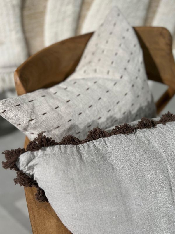 Ida Kuddfodral Mörk nougat 40x60cm | Svanefors