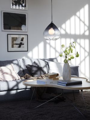 PR Home Dana Taklampa Glas/Ombré 29 cm Klar