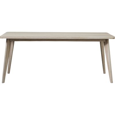 Lene Bjerre Ellie Matbord Vitkalkad Ek 200x80 cm