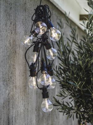 Glow ljusslinga Svart 8.7m | PR Home