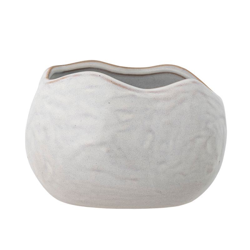 Kruka Vit Stengods Pennie | Bloomingville