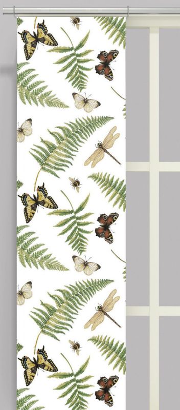 Humlan grön/beige panellängd 2 pack Arvidssons Textil