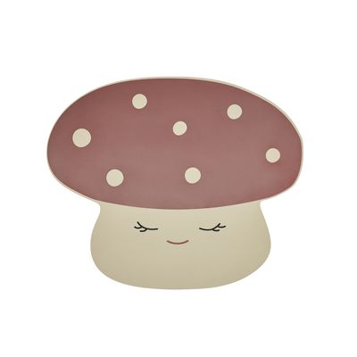 Bordsunderlägg Offwhite / Röd Silikon OYOY MINI