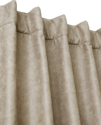 Svanefors Lycke Gardin Ljusbrun 135x280 cm