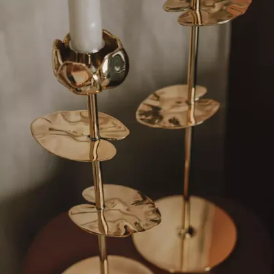 Hilke Collection Ljusstake Ninfea Alta - 35cm