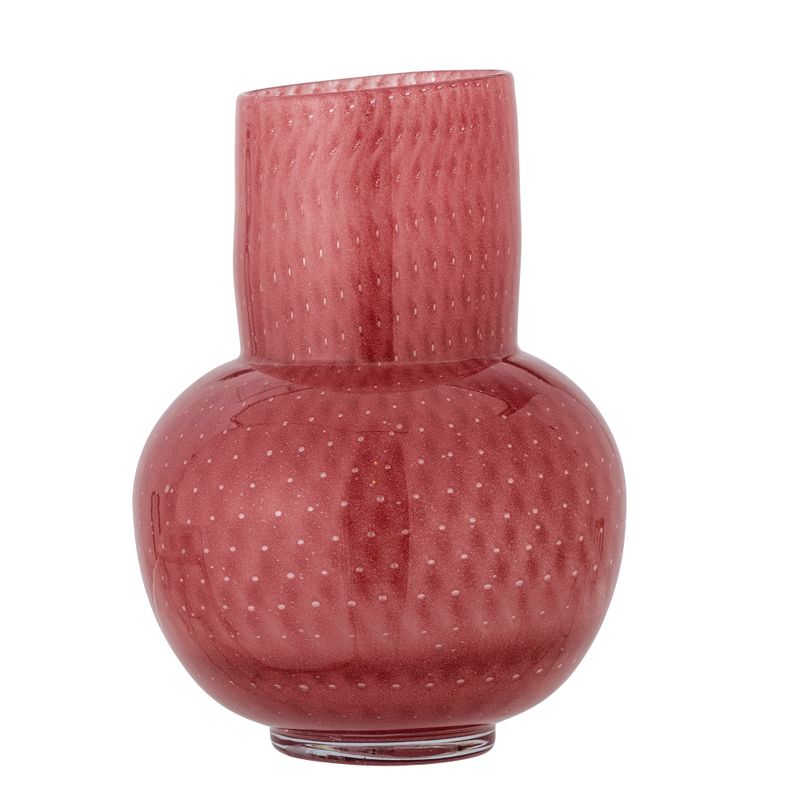 Vas Rosa Glas Roscoe | Bloomingville