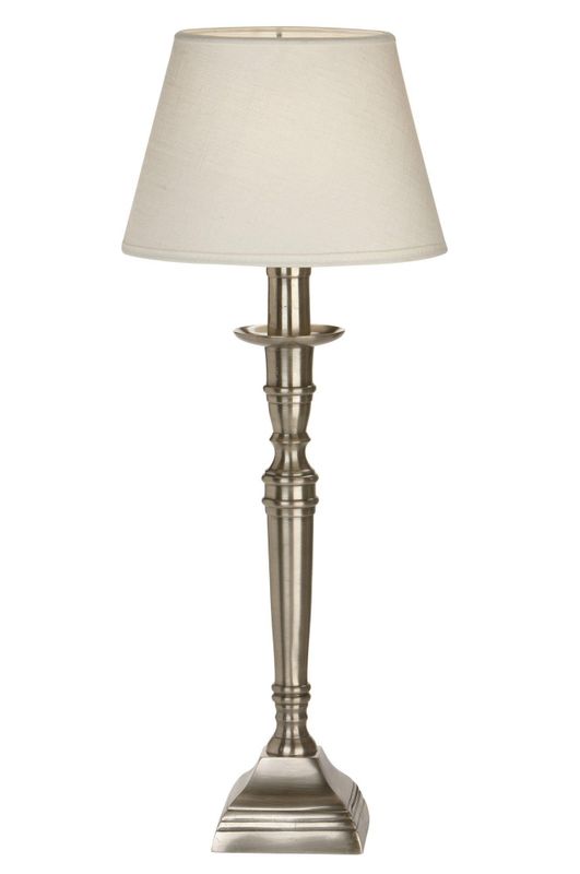 Salong Lampfot Antiksilver 33cm | PR Home